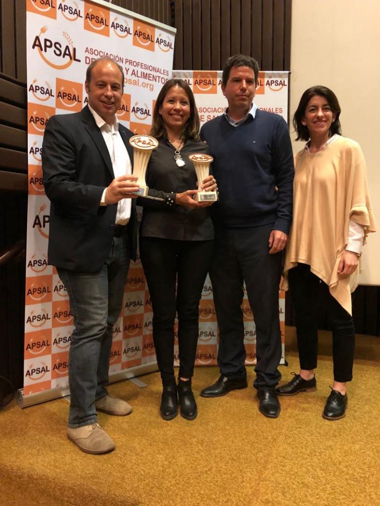 Recibimos el Premio APSAL a la Seguridad Alimentaria